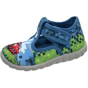 Fischer Jongens Flexi pantoffels, blauw, 21 EU