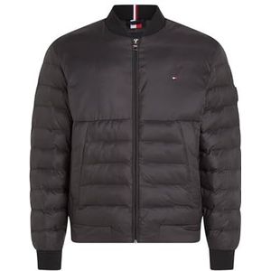 Tommy Hilfiger Bomberjack voor heren voor overgangsweer, Zwart (zwart), XL