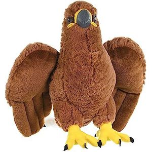 Wild Republic Golden Eagle, knuffeldieren, 30 cm, cadeau voor kinderen, pluche speelgoed, vulling is gesponnen gerecyclede waterflessen