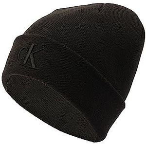 Calvin Klein heren winter hoed, zwart, Eén maat