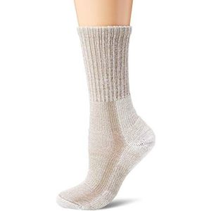 Thorlos Women's LTHW Max Cushion Hiking Crew Socks, Khaki, Small