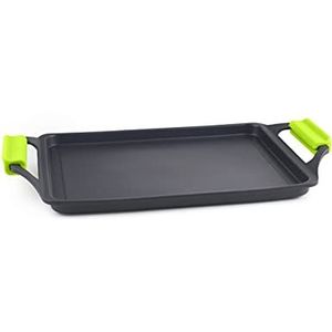 IBILI Grillplaat Essential, 27 x 24 cm, gegoten aluminium, antiaanbaklaag, geschikt voor inductie