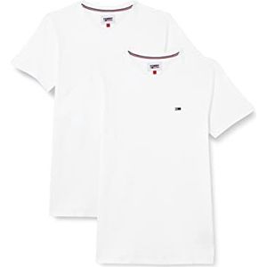 Tommy Hilfiger S/S Gebreide Tops Wit/Wit, wit/wit, XS