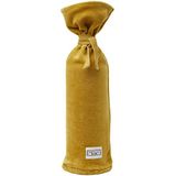 Meyco Warmwaterkruik - overtrek fles 13x35cm - fluweelzachte pluche - Honey Gold