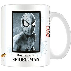 Pyramid International Spider-Man Homecoming (Picture) Officiële Boxed Keramische koffie-/theemok, Papier, Multi-Colour, 11 x 11 x 1,3 cm
