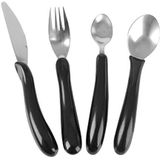 Caring - Bestekset - Getand Mes - Anatomische Grepen - Vaatwasbestendig