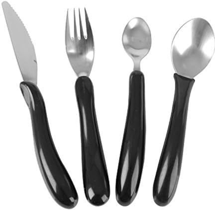 Caring - Bestekset - Getand Mes - Anatomische Grepen - Vaatwasbestendig