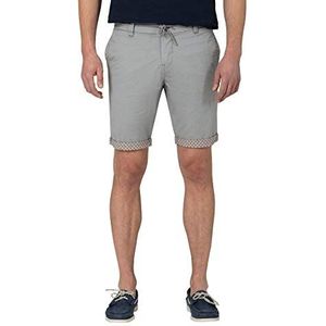 Timezone Heren Slim Jannotz Shorts, Grey Palm Dots, 28W (Regular)