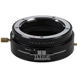 Fotodiox Pro TLT ROKR - Tilt/Shift Lens Mount Adapter Compatibel met Contax/Yashica (CY) SLR lenzen naar Micro Four Thirds Mount Camera's