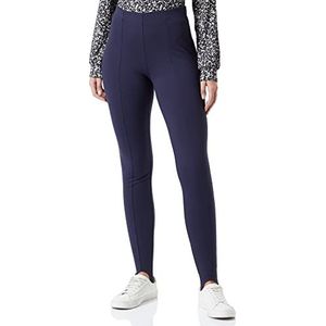 s.Oliver Dames Skinny: leggings met voetlus, blauw, 46