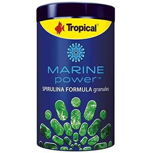 Zinkende granulaat met hoog gehalte aan spirulina MARINE POWER SPIRULINA FORMULA GRANULES 1000 ml / 600 g