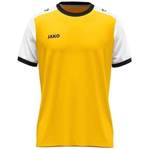 JAKO Dames Tricot Dynamic, korte mouwen, geel/wit/zwart, S