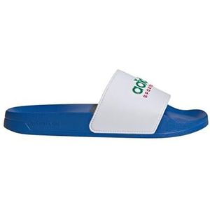adidas uniseks-volwassene Adilette Shower Slides sandalen, BRIGROYAL/CloudWHITE/TEAMGREEN, 54 2/3 EU
