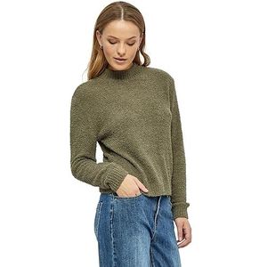 Desires Kesha Mock Neck Gebreide Trui, Kalamata, XL