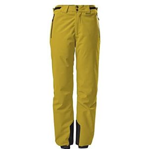 KILLTEC Men's Skibroek/functionele broek met randbescherming en sneeuwvanger KSW 58 MN SKI PNTS, mosterdgeel, XL, 38712-000