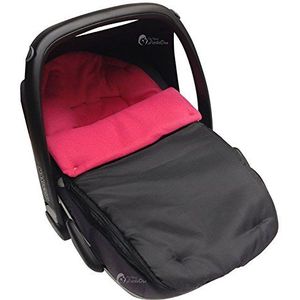 Autostoel voetenzak/COSY TOES compatibel met Maxi Cosi Pebble dark pink
