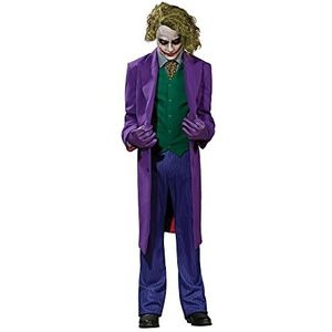 RUBIE'S Officieel DC Grand Heritage The Joker kostuum, uit de Dark Knight Trilogie, voor volwassenen, herenmaat X-Large