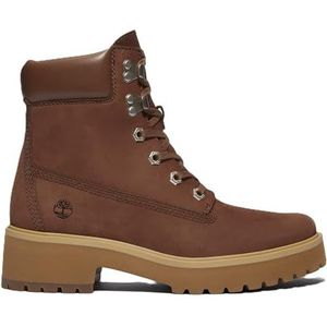Timberland - CARNABY COOL MID LACE UP BOOT - Veterboots - Medium Brown Nubuck - Winterlaarzen