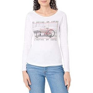 Inside Damesshirt met lange mouwen - Wit - Small