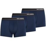 Karl Lagerfeld B.V Stripe Logo Micro Trunk (3 stuks), Mood Indigo, XS
