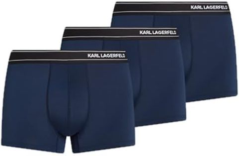 Karl Lagerfeld B.V Stripe Logo Micro Trunk (3 stuks), Mood Indigo, XS