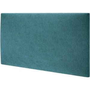 MOLLIS gestoffeerde plaat, rechthoekig en decoratief wandpaneel, geschikt als hoofdeinde van het bed of als bescherming tegen stoten, vermindert geluid en verbetert akoestiek, van schuim, 60 x 30 cm,