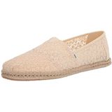 TOMS Alpargata Touw Platte instapschoen dames,Natuurlijke Posy Kant,40 EU