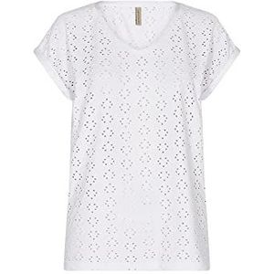 SOYACONCEPT Dames SC-INGELA 13 T-shirt, wit, small, wit, S