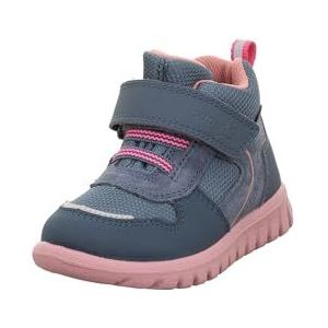 Superfit Baby Mädchen SPORT7 MINI Gore-Tex Sneaker, BLAU/ROSA 8020