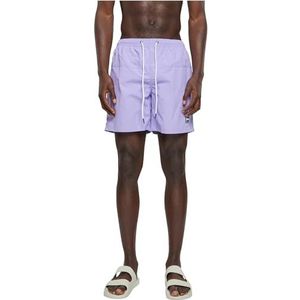 Urban Classics Heren zwembroek Block Swim Shorts, zwembroek voor mannen, sneldrogend, verkrijgbaar in vele kleurvarianten, maten XS-5XL, lavendel, L