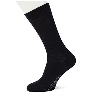 KUNERT Heren Wool Care warme sokken, Antraciet melange., 47/50 EU