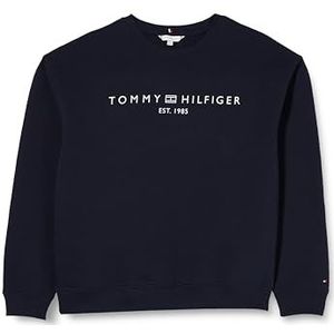 Tommy Hilfiger Dames CRV Mdrn Reg Corp Logo Swtshrt Sweatshirts, woestijn hemel, 54