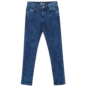 s.Oliver Junior Boy's 402.10.202.26.180.2108785 Broek, Donkerblauw Stretched, 164