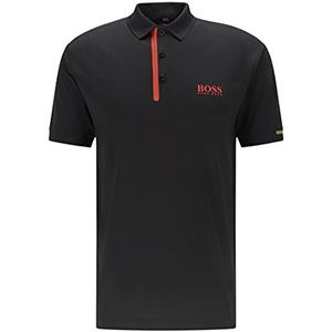 BOSS Poloshirt voor heren, zwart 1, L