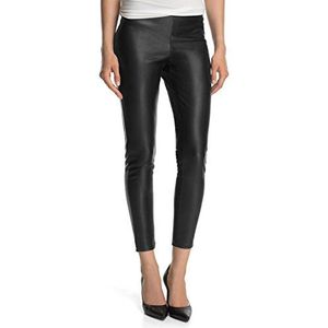 ESPRIT Collection Slim broek voor dames in lederlook