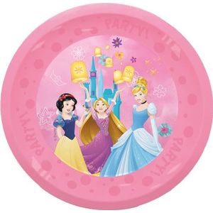 Procos 96265 Disney Princess bord, meerkleurig, 21 cm