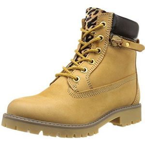 Bronx BX 582 Desert Boots voor dames, Bruin D Geel Leopard Dk Brown832, 37 EU