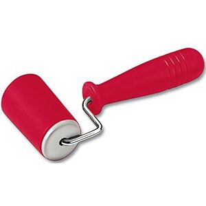 Original Kaiser Originele Kaiserflex Red deegroller klein 18 x 4 cm, deegroller conisch, deegroller siliconen met metalen kern, ergonomische handgreep, hittebestendig tot 200 °C