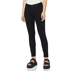 SELECTED FEMME Slfida Mw Black Noos W Skinny Jeans voor dames