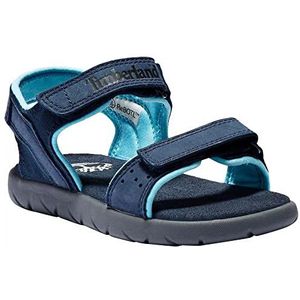 Timberland Unisex kinderen Moss Jump 2 Strap (Youth) sandalen, Navy Nubuck, 31 EU