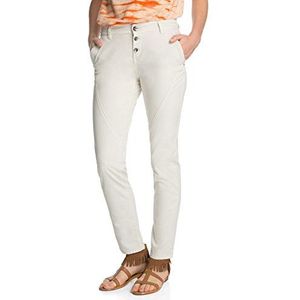 ESPRIT chino broek voor dames boyfriend, Ivoor (Off White 103), 36W x 30L