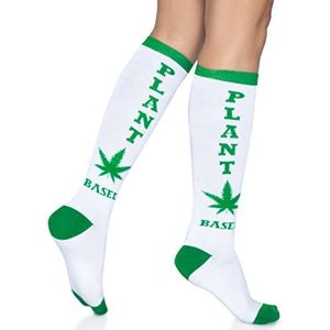 Leg Avenue - Genouillères - Wit/Groen - Taille Uniek