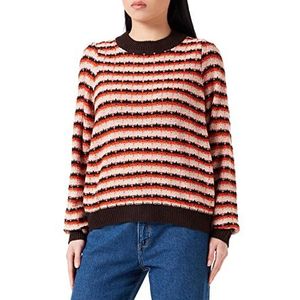 ICHI Dames IHMILOTTE LS2 Pullover 200681/Multi Color, M