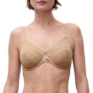 Chantelle Women's Revele Moi Perfect Fit Underwire Bra, Suede, 32E