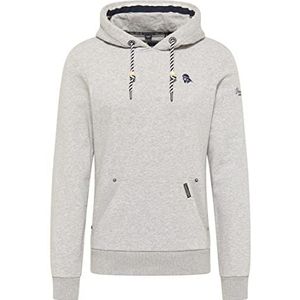 acalmar Heren Hoodie 36619047-AC01, lichtgrijs melange, L, lichtgrijs, gemêleerd, L