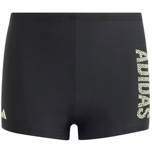 adidas Jongens Lineage Boxer Swim Boxer, 11-12 Jaar Zwart, Zwart, 18 Maanden