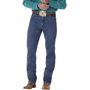 Wrangler Heren Jeans 0936 Cowboy Cut Slim Fit Jean, Stonewashed, 35W / 36L
