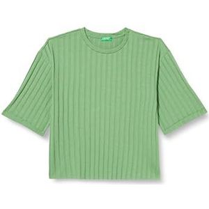 United Colors of Benetton T-Shirt 3URTD1023, lichtgroen 2K7, L dames, lichtgroen 2 K7, L