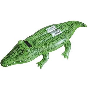 Fashy zwembad- & strandspeelgoed rijdier krokodil, groen, 8225