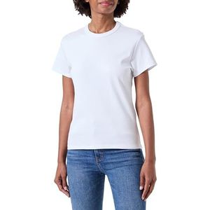 PIECES Pcmara Ss Tee Noos Bc T-shirt voor dames, wit (bright white), S